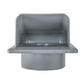 External Graphite Louvre Vent KRD/100G fi100mm