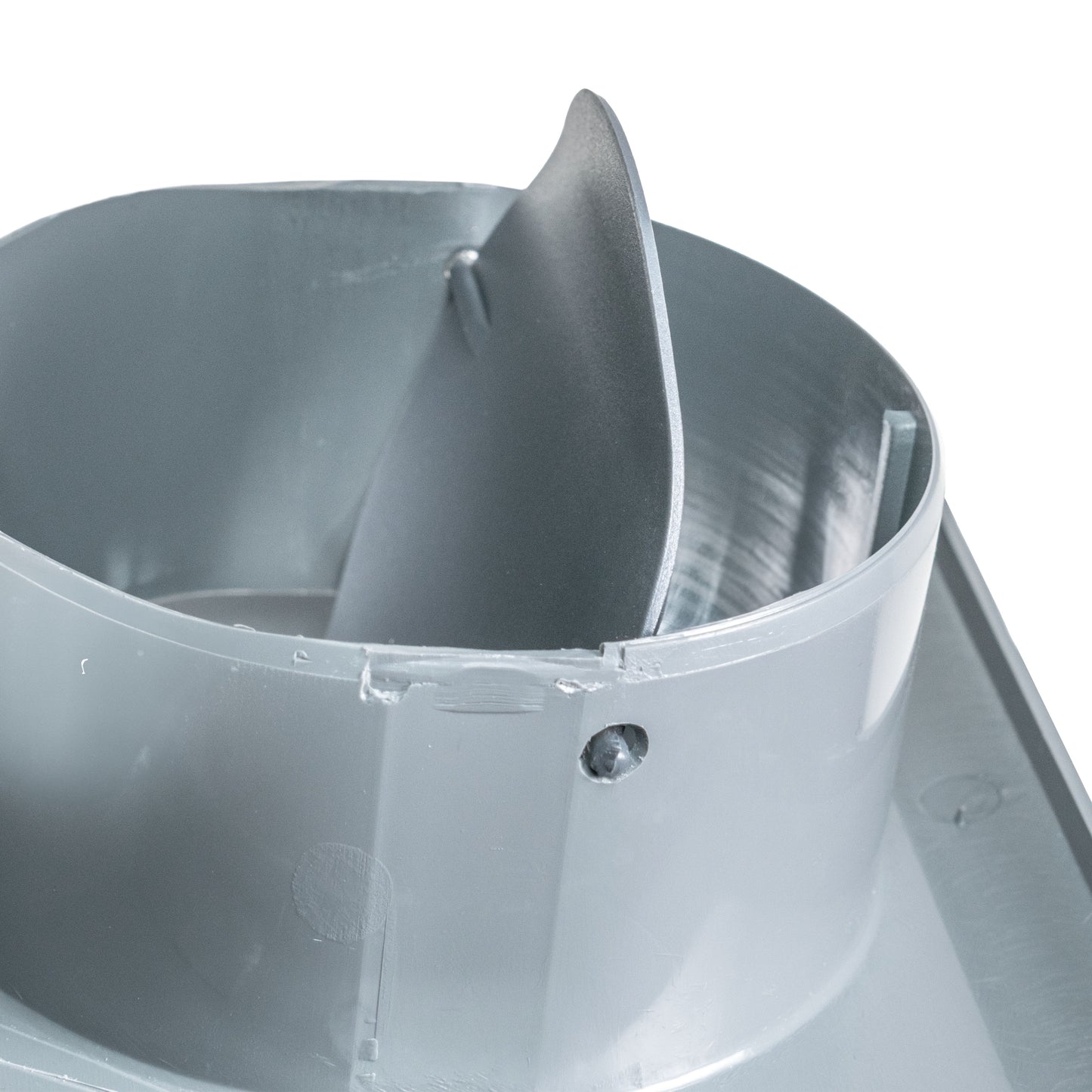 Through Wall Ventilation Kit RICO Timer and Humidistat Fan with Graphite External Vent