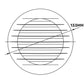 Louvre Vent KRO 100 With Fly Mesh
