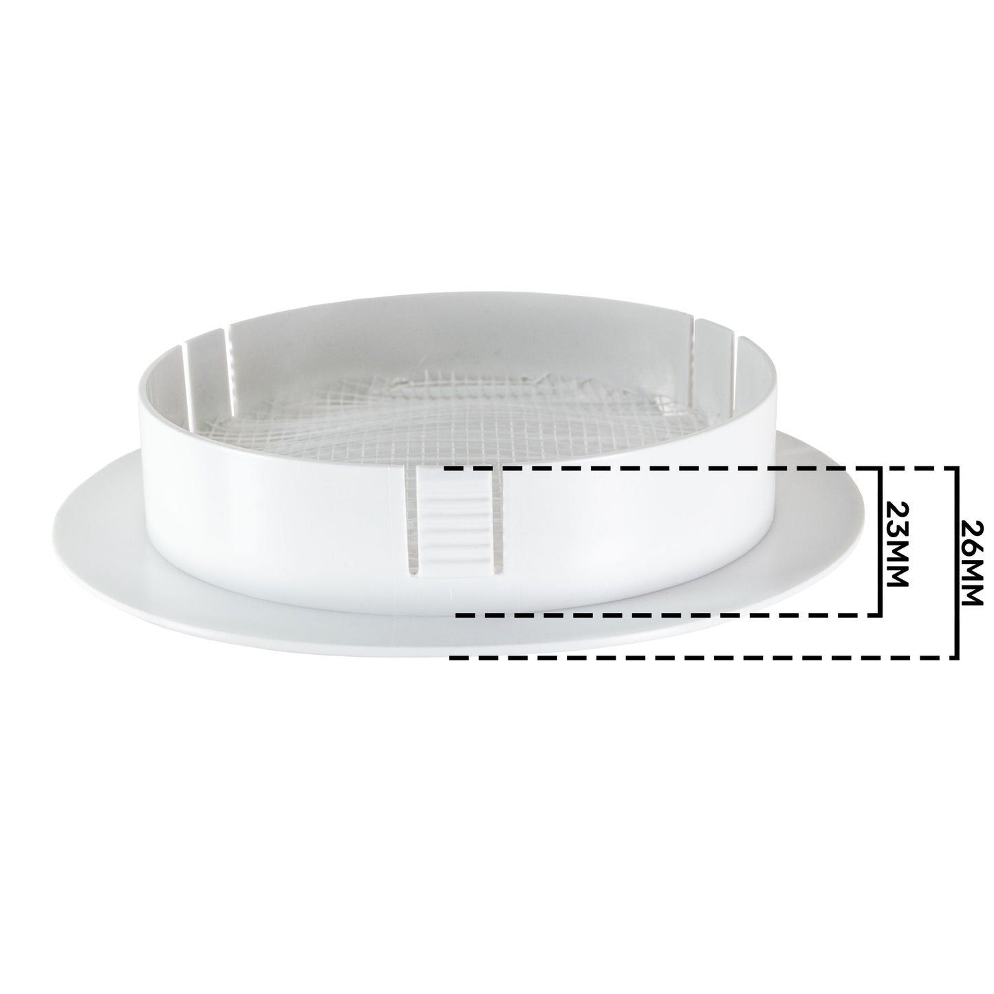 Louvre Vent KRO 100 With Fly Mesh