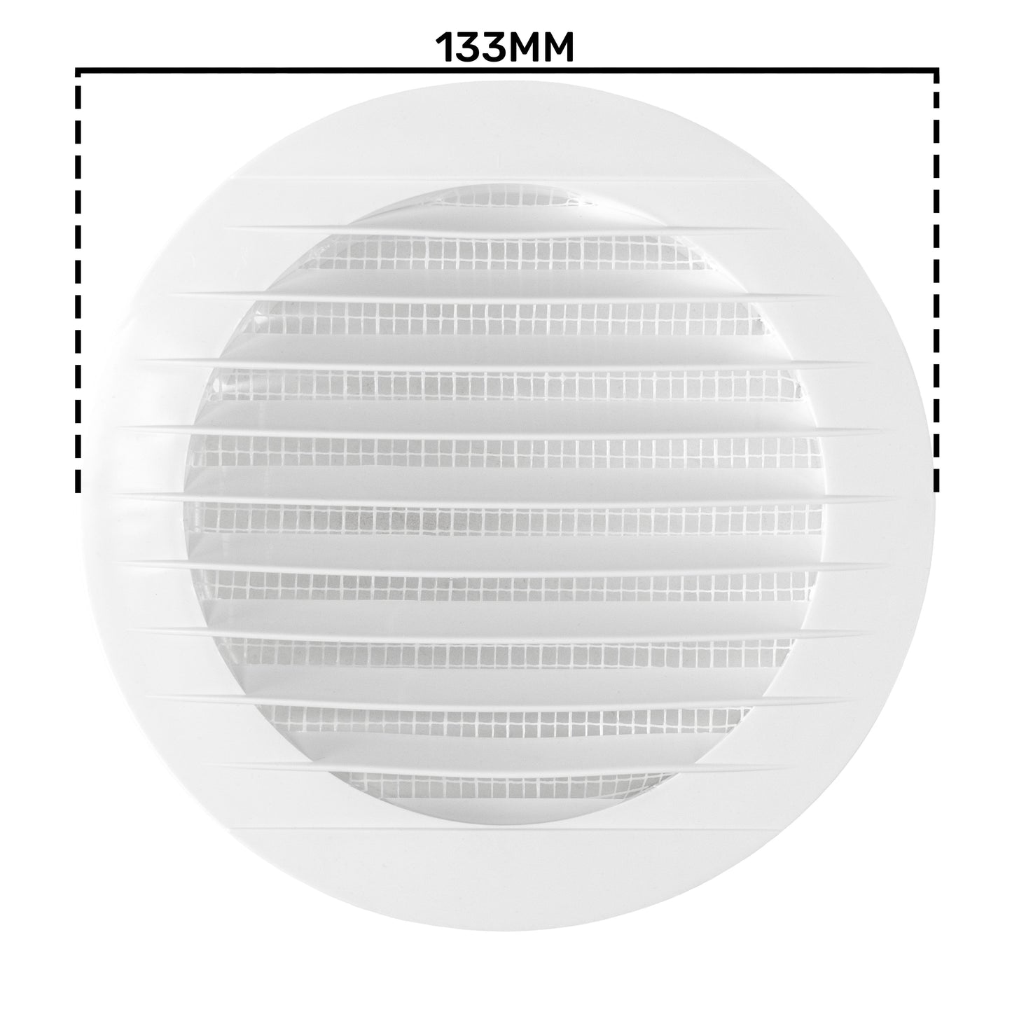 Louvre Vent KRO 100 With Fly Mesh