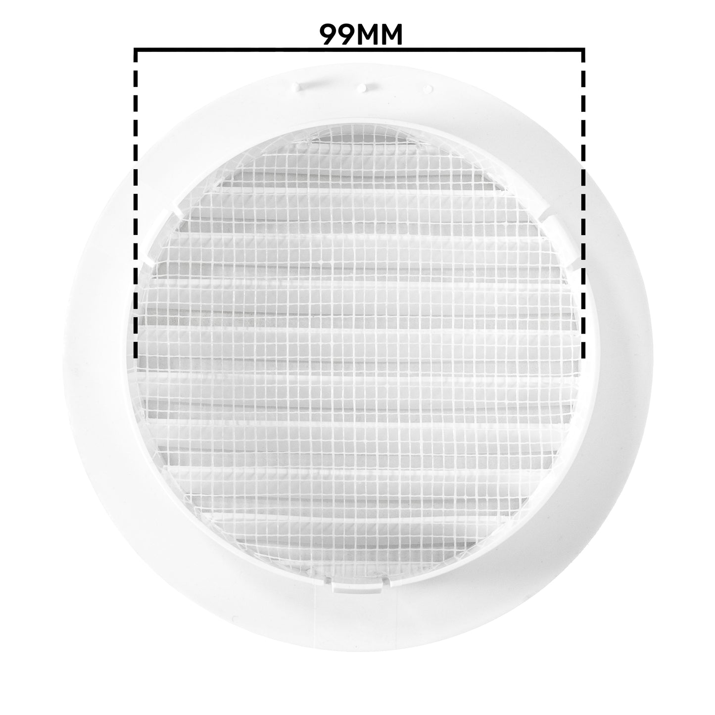 Louvre Vent KRO 100 With Fly Mesh