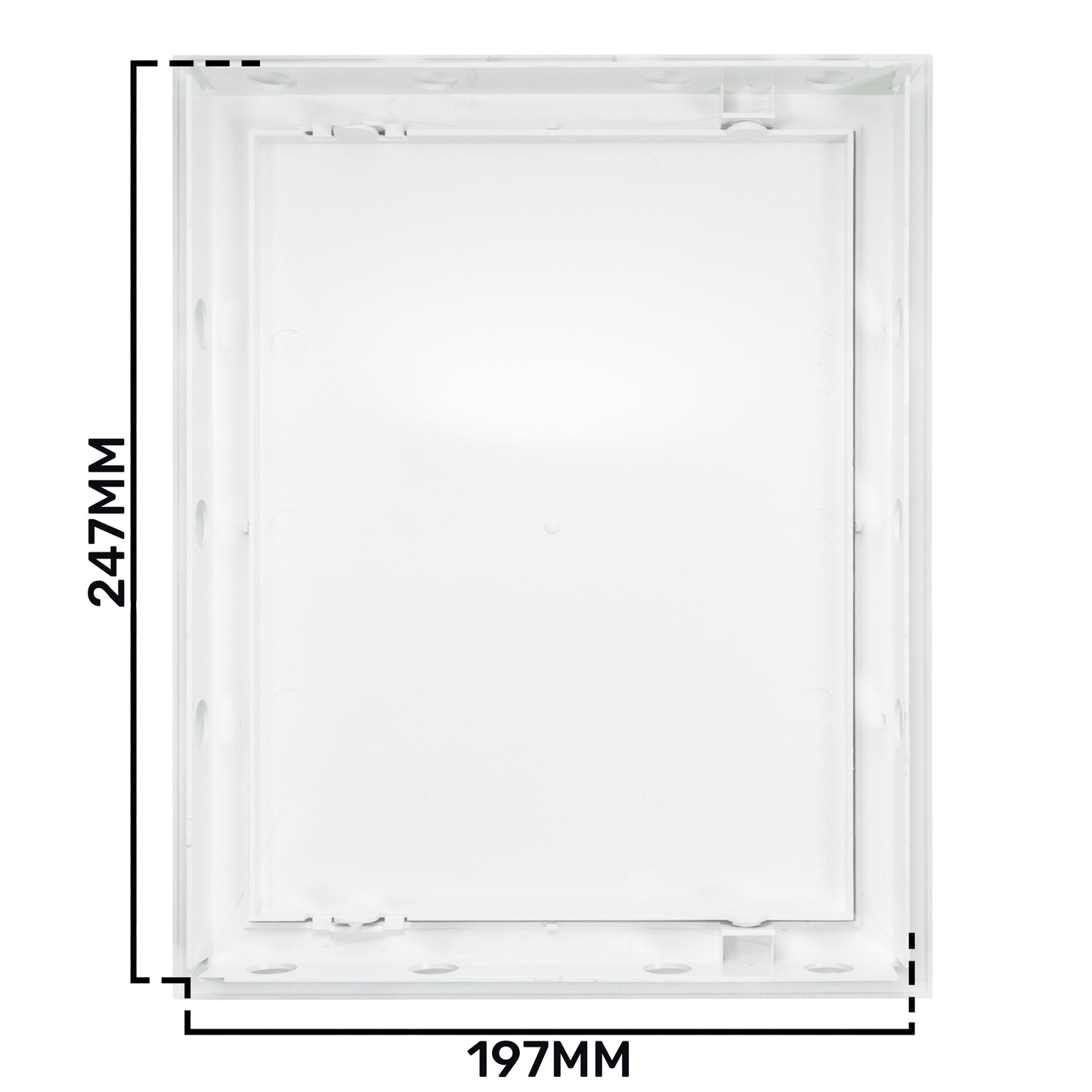Access Panel Door PP, White 200mm x 250mm