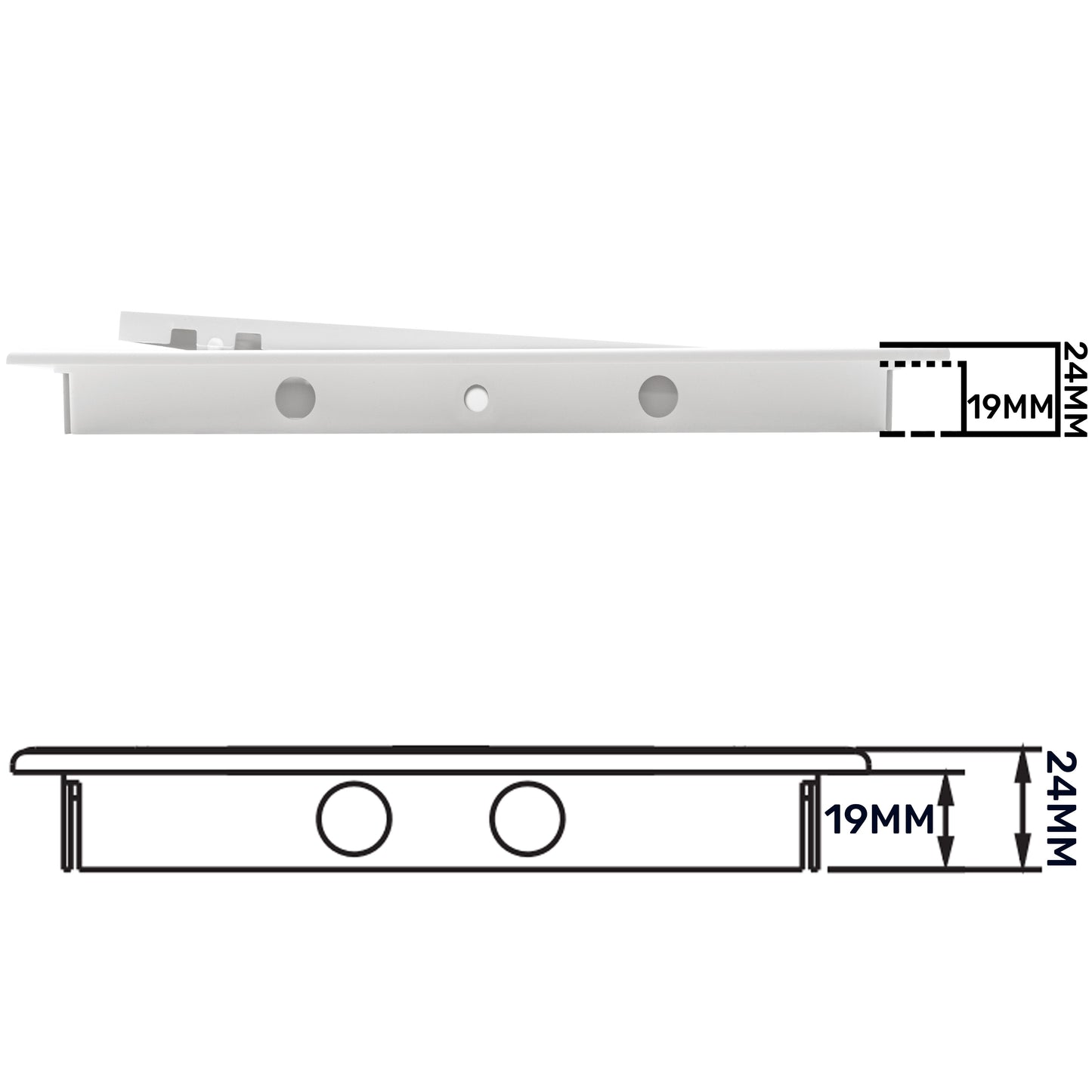 Access Panel Door PP, White 300mm x 300mm