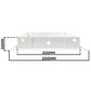 Access Panel Door Metal With Lock, White 150mm x 200mm