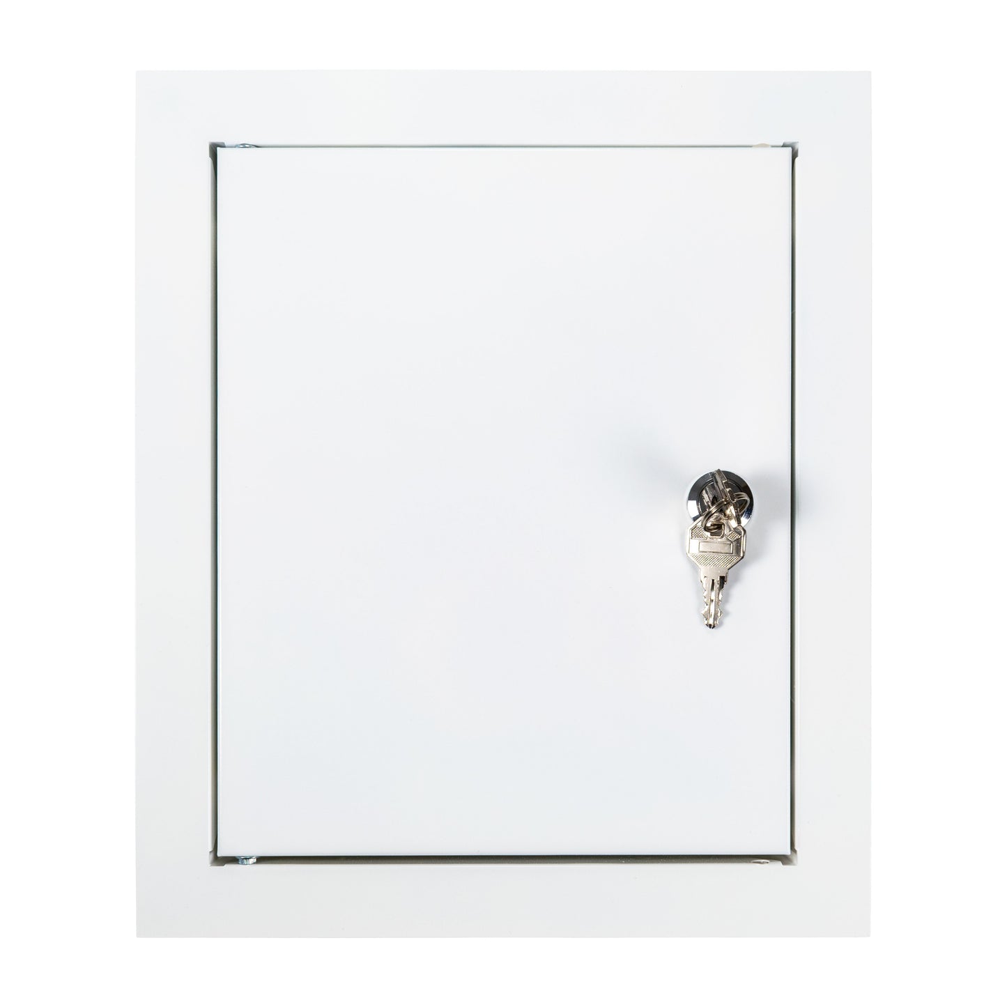 Access Panel Door Metal With Lock, White 200mm x 250mm