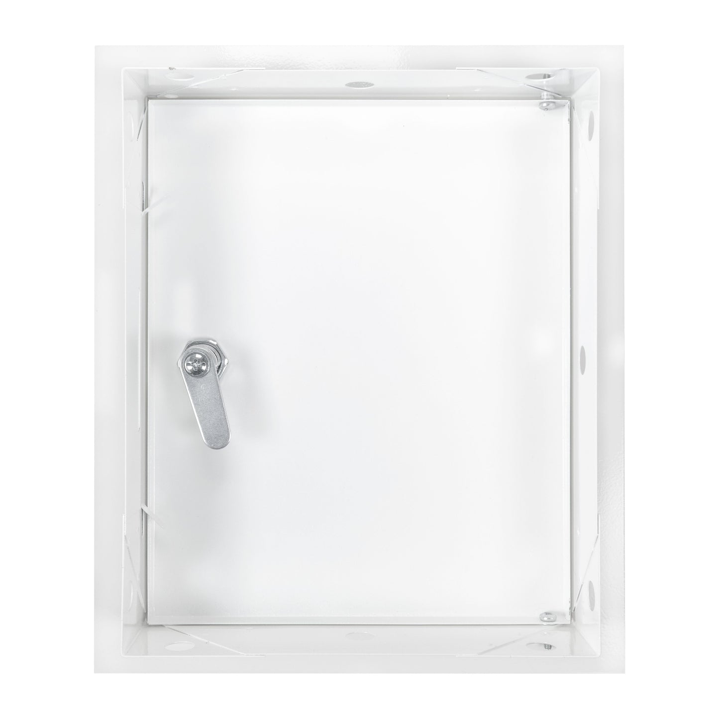 Access Panel Door Metal With Lock, White 200mm x 250mm