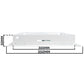 Access Panel Door Metal With Lock, White 200mm x 300mm