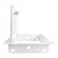 Access Panel Door Metal With Lock, White 200mm x 300mm