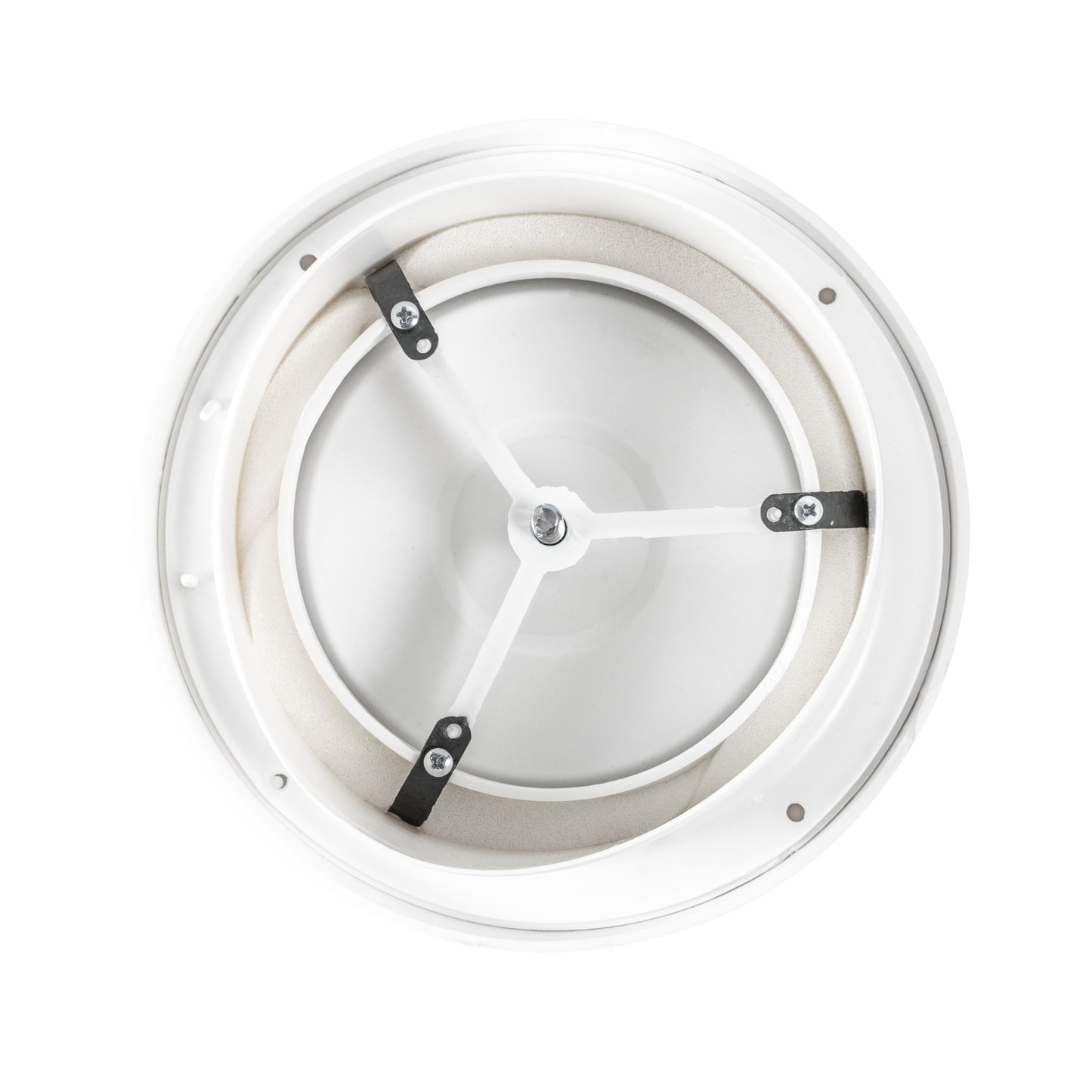 White ABS Extract Ceiling Valve 100mm