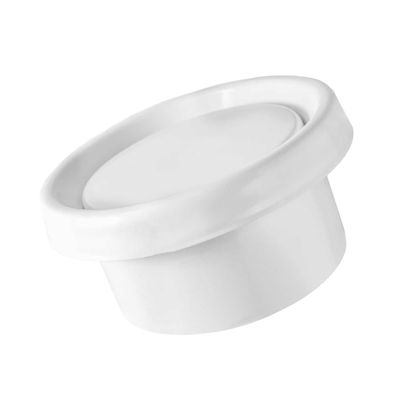 White ABS Extract Ceiling Valve 100mm