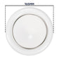 White Metal Extract Ceiling Valve 125mm - Anemostat SV