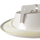 White Metal Extract Ceiling Valve 125mm - Anemostat SV