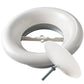White Metal Extract Ceiling Valve 125mm - Anemostat SV