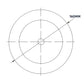 White Metal Extract Ceiling Valve 125mm - Anemostat EV
