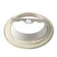 White Metal Extract Ceiling Valve 125mm - Anemostat EV