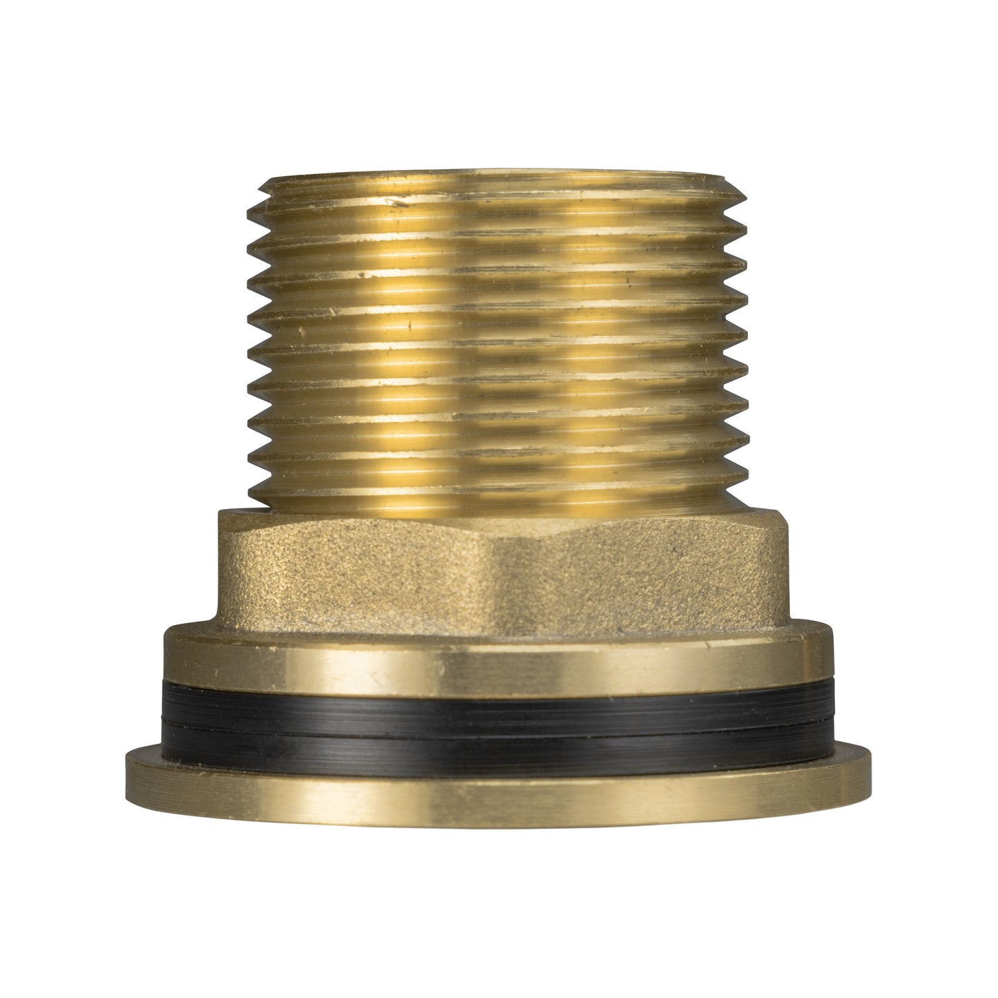 Water Butt Brass Kit 3/4" with Extended Brass Chrome Tap ½” Barb
