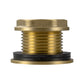 Water Butt Brass 1" BSP Male - 3/4" BSP Female and Drill Bit