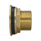 Water Butt Brass 1" BSP Male - 3/4" BSP Female and Drill Bit