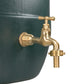 Water Butt Brass Kit 3/4" with 19mm Barbed Polished Brass Tap and Drill Bit