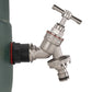 Water Butt Kit 1/2" with Nickel Plated Quick Connect Tap