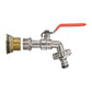 Water Butt Brass Kit 1" with Quick Connect Lever Tap