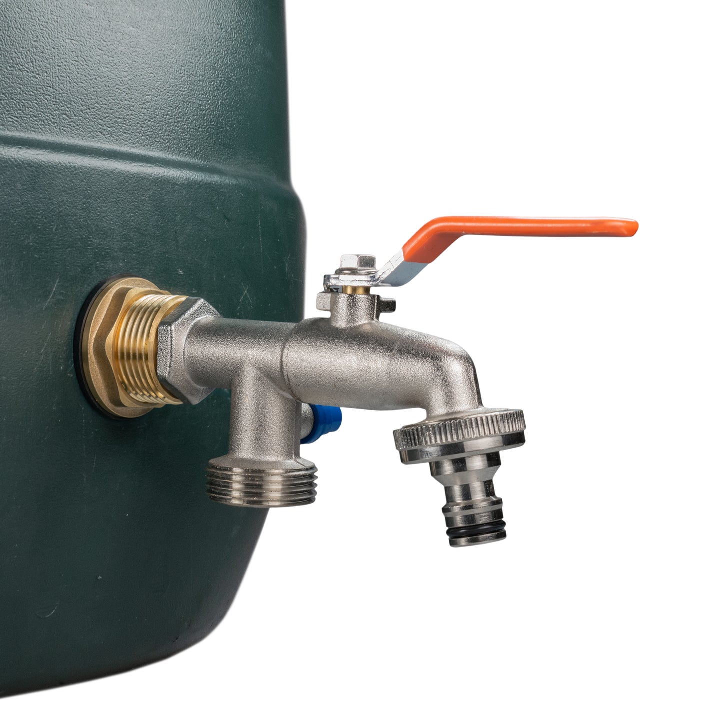 Water Butt Brass Kit 1" with Double Tap