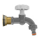 Water Butt Brass Kit 1" with Grey Dial Tap