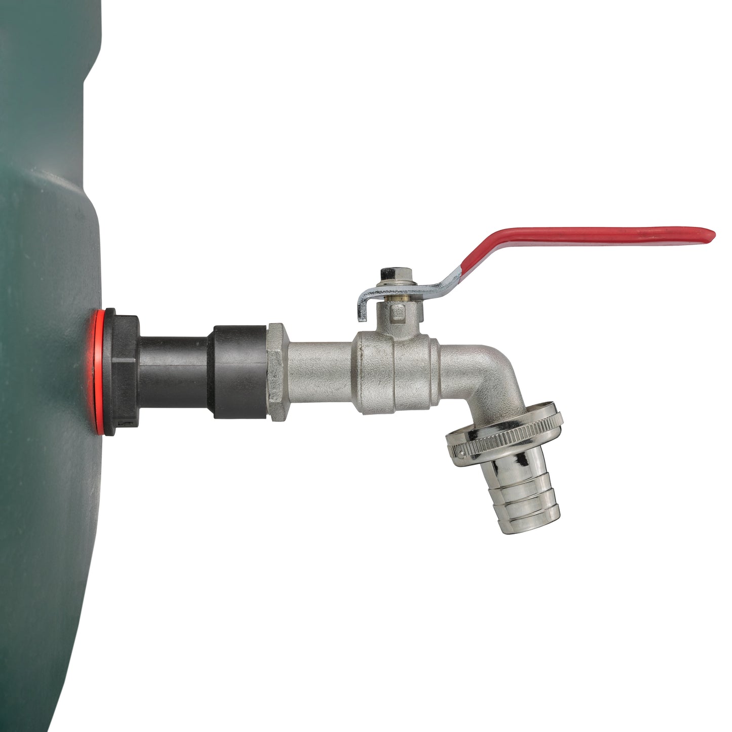 Water Butt Extension Kit 1/2" with Barbed Lever Tap