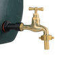 Water Butt Extension Kit 1/2" with 15mm Barbed Polished Brass Tap and Drill Bit