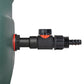 Water Butt Extension Kit 3/4" with In-Line Valve + 16mm Barb and Drill Bit
