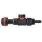 Water Butt Extension Kit 3/4" with In-Line Valve + 16mm Barb and Drill Bit