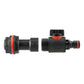 Water Butt Extension Kit 3/4" with Quick Connect Valve and Drill Bit