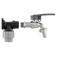Wall Flange Kit 20mm MDPE – Lever Tap with Hose Barb and Side Lock