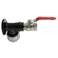 Wall Flange Kit 25mm MDPE + Lever Valve ¾” BSP