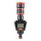Water Flow Meter Black/Orange