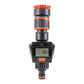 Water Flow Meter Black/Orange