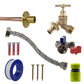 Brass Quick Connect Bib Tap STANDARD Connection Kit