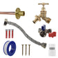 Brass Quick Connect Bib Tap STANDARD Connection Kit