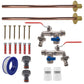 Double Lever Tap BASIC Connection Kit x2