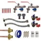 Double Lever Tap STANDARD Connection Kit x2