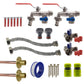 Double Lever Tap STANDARD Connection Kit x2