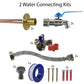 Simple Lever Tap STANDARD Connection Kit x2