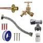 Brass Quick Connect Bib Tap FULL Connection Kit