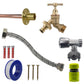 Brass Quick Connect Bib Tap FULL Connection Kit
