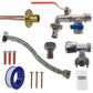 Double Lever Tap FULL Connection Kit
