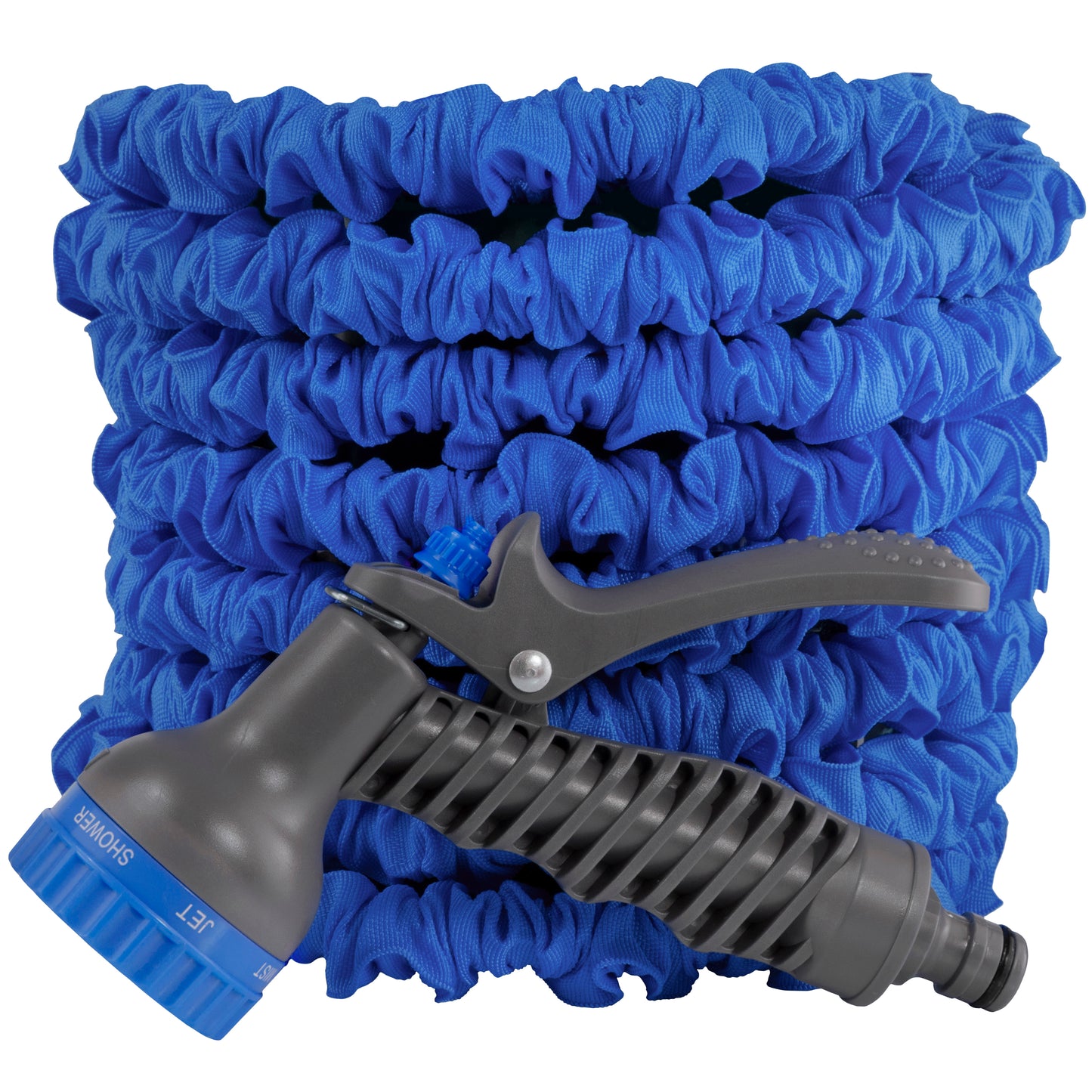 Expanding Trick Hose 5m - 15m Blue