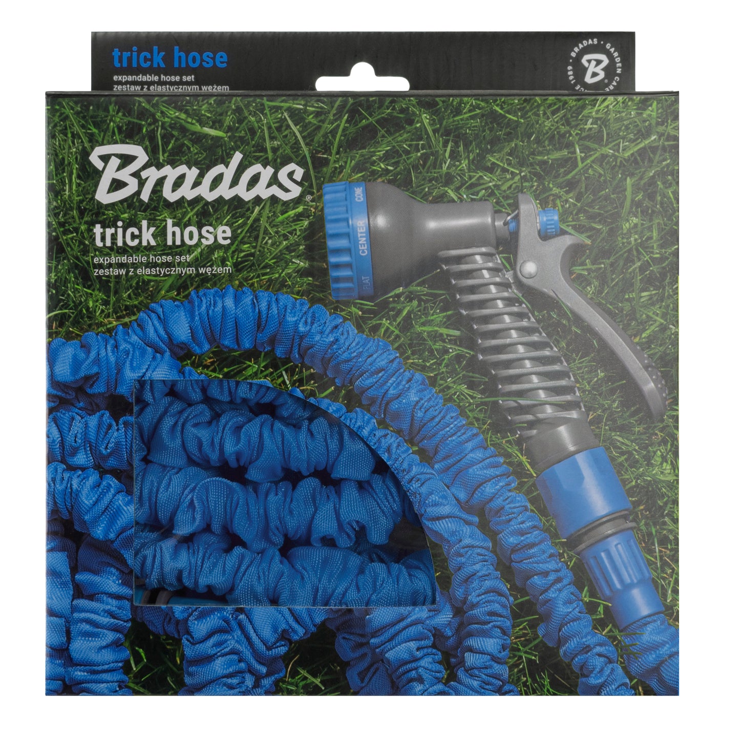 Expanding Trick Hose 5m - 15m Blue