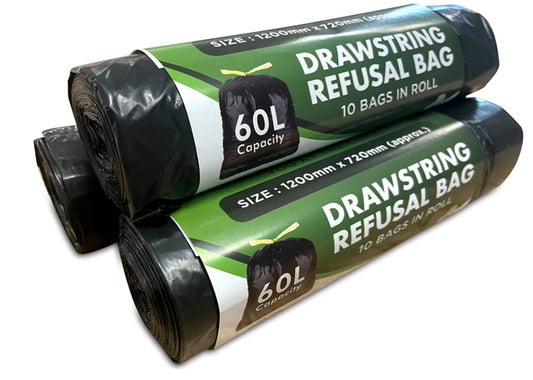 X001NUKGZX x1, 3 rolls in one set for 60L bags