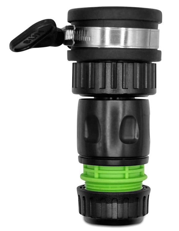 X001SB9PXB x100, Universal Rubber Tap Connector 22-24mm Indoor and Outdoor - includes Free Hozelock Compatible Female Connector for 1/2" or 5/8" Hose - Perfect for Kitchen, Garden, Bath. Set by MYPURECORE